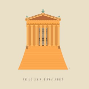 Museum Steps, Philadelphia, Pennsylvania T-Shirt