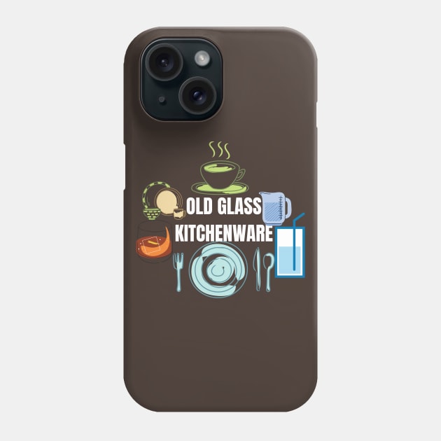 Old glass kitchenware Phone Case by busines_night