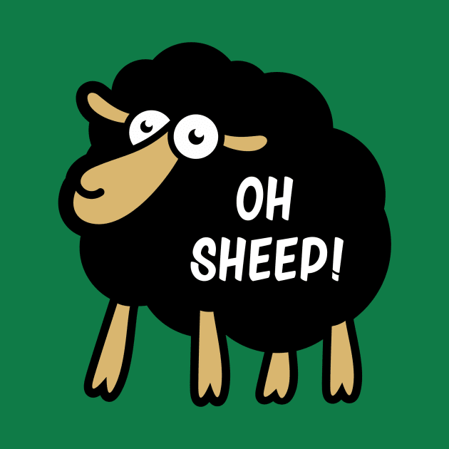 Funny Black Sheep by S_Art Design