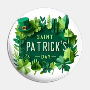 Saint Patricks Day Pin