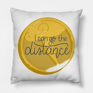 I Can Go the Distance Hercules Medal T-shirt Pillow