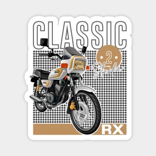 Classic 2-Stroke Motorcycle | yamaha rx Magnet