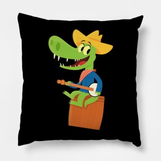 Splash Mountain Gator - Time to be moving along... Pillow