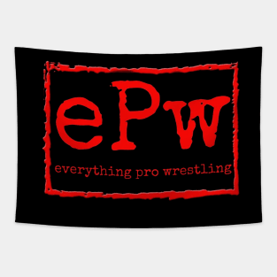 EPW Boxed Red Logo Tapestry