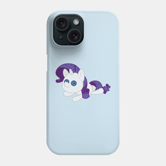 Rarity plush Phone Case by CloudyGlow