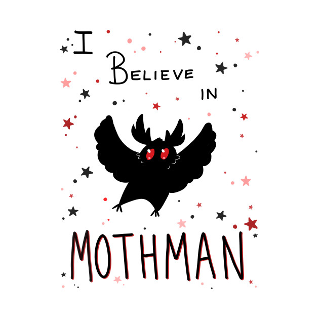 I Believe in Mothman! by Elisa_Arts