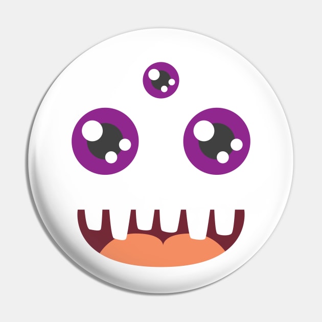 Funny Scary Monster Costume Halloween For Kids Pin by macshoptee