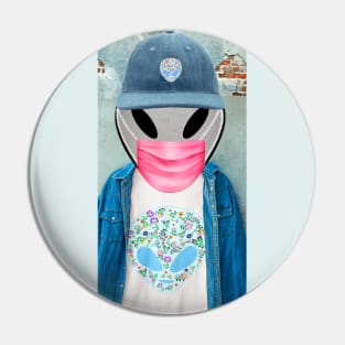 Responsible Alien Pin