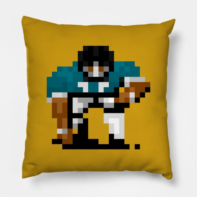 16-Bit Lineman - Jacksonville Pillow by The Pixel League