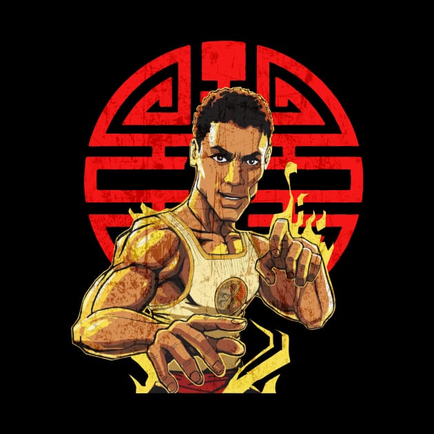 bruce leroy last dragon by nakaladek3