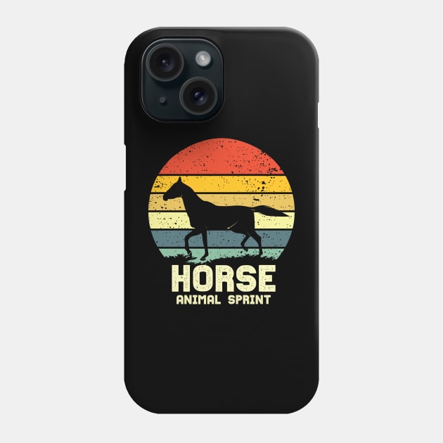horse animal spirit Phone Case by Mako Design 