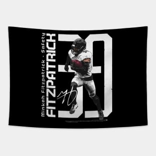 Minkah Fitzpatrick Pittsburgh Bold Number Tapestry