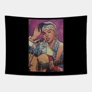 Retro vintage lauryn hill Tapestry