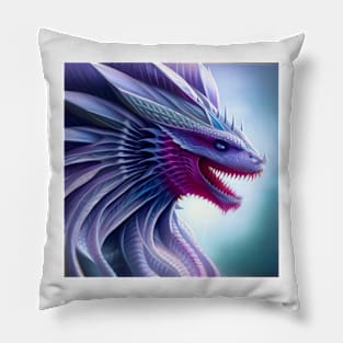 Crystal Dragons Series #10: Glacier Nautilous Pillow