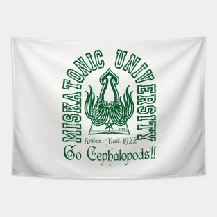 Go Miskatonic Cephalopods! Tapestry