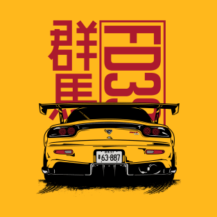 Gunma's Legendary FD3S Hill Climb Racer T-Shirt