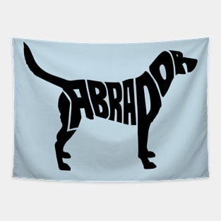 Labrador black Tapestry