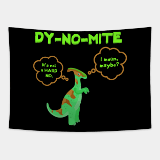 Dinosaur Dad Joke Tapestry