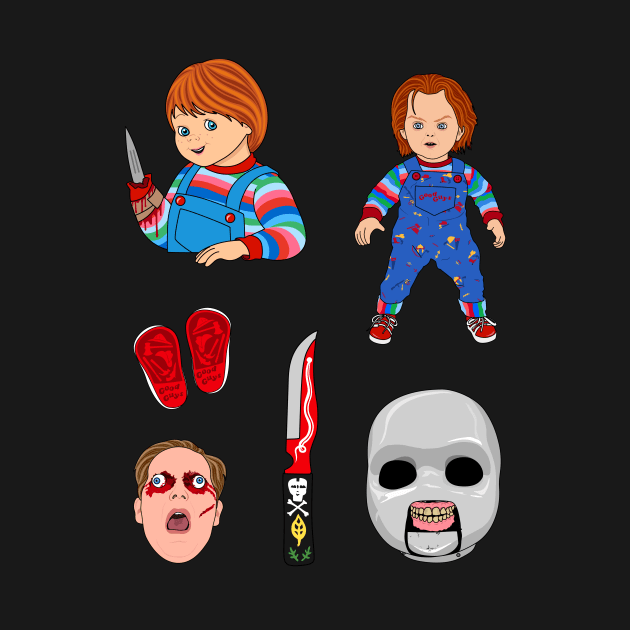 Chucky | Childs Play Sticker Set by Jakmalone