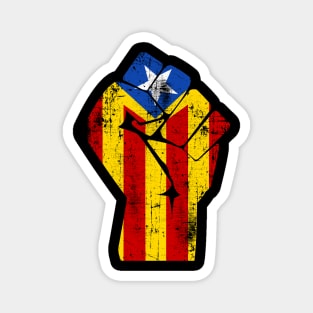 Free Catalonia Independence Protest Magnet