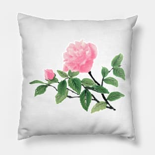 February 25th birthday flower Pillow