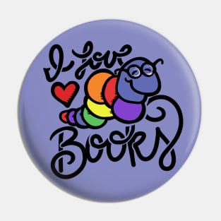 I love books Pin