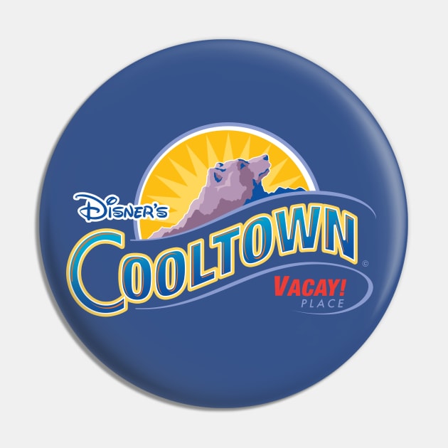 Disner's COOLTOWN VACAY! Place - DISNERLAND Parody Pin by disnerland