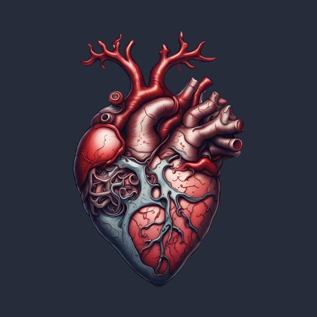 Anatomical heart by LM Designs by DS