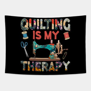 sewing is my therapy Tapestry