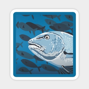 Hunter DEEP BLUE SEA Magnet