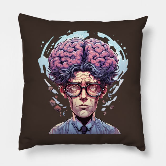 Big Brain Pillow by Jason's Finery