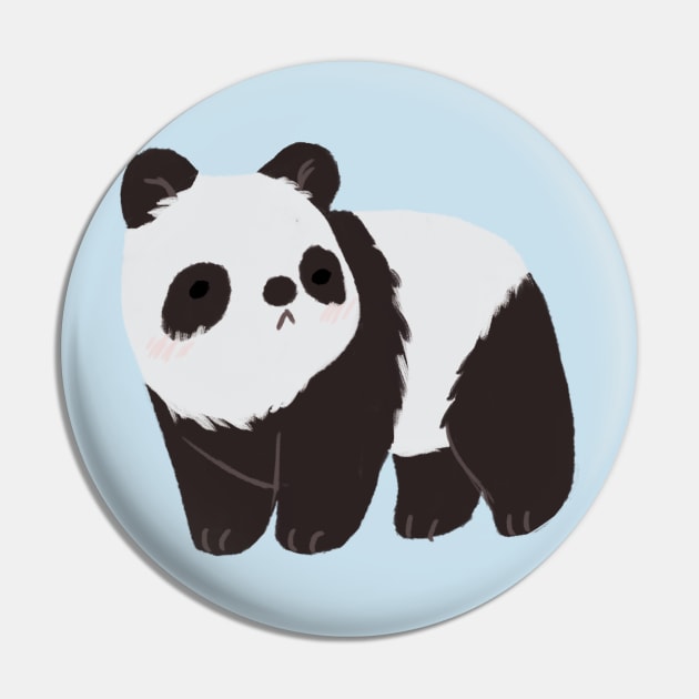 Panda Pin by electricgale