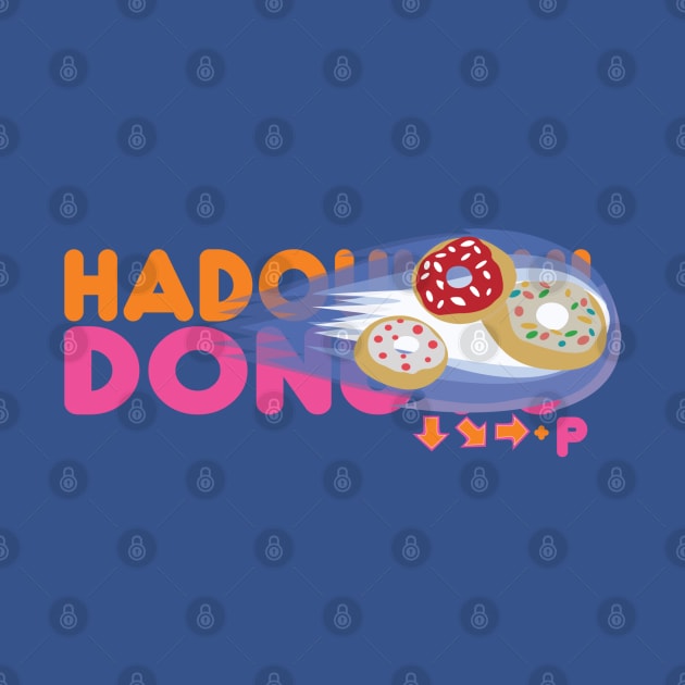 HADOUKEN' DONUTS by GarBear Designs