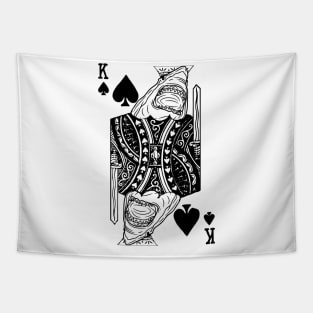 King Shark Card Tapestry