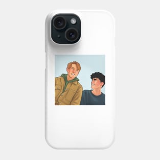 Nick and Charlie - heartstopper Phone Case