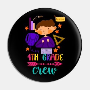 4TH Grade Crew Pin