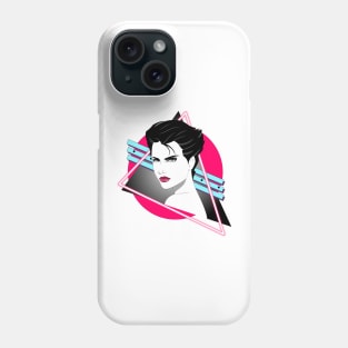 Nagel-style Synthwave Portrait Phone Case