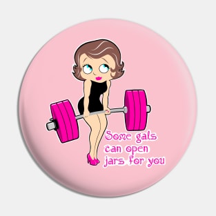 Fitness girl, weightlifting women, gym girl Pin