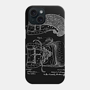 Boxing Glove Vintage Patent Drawing Phone Case