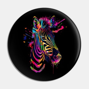 Zebra Jubilant Jaunt Pin