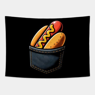 hotdog pocket Tapestry