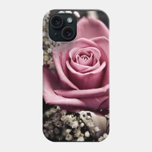 Vintage Pink Rose Phone Case