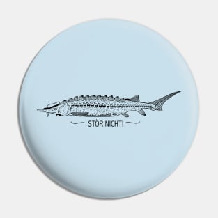 Sturgeon Angler Lovers Pin