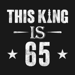 This King Is 65 Chess Lover T-Shirt