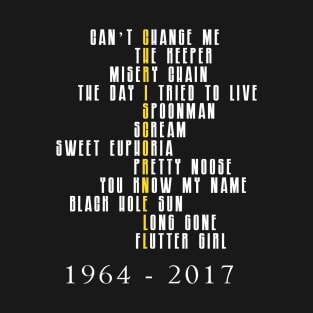 ChrisCornell 1964 - 2017 Back design T-Shirt