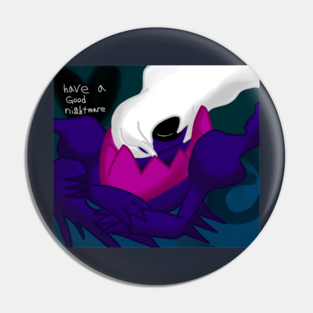 Have a Good Nightmare~ Ghost (shiny) Pin by DarkraiButler