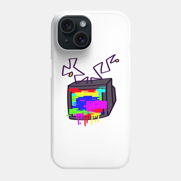 Too Many Colours Phone Case by felineon