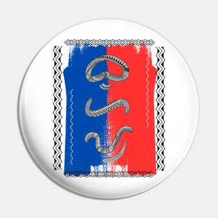 Philippine Flag / Baybayin word Buhay (Life) Pin