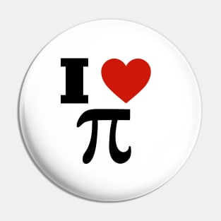 I Love Pi Day Funny For Men Women Pin