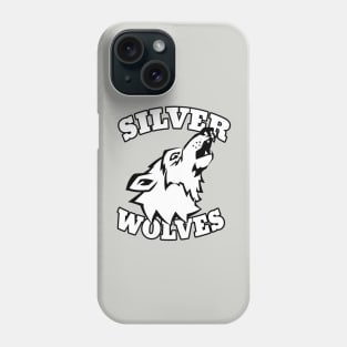 Silver Wolves mascot Phone Case